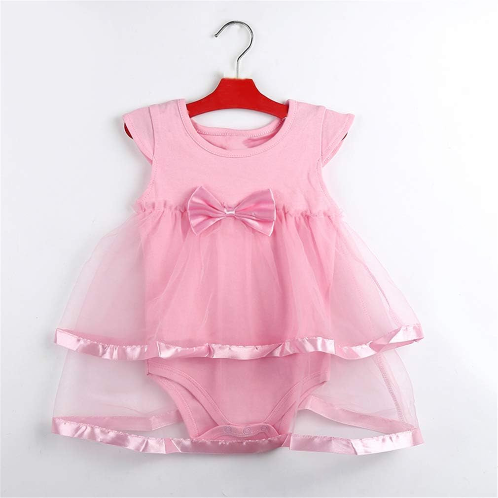 Baby Girls Clothes Dress Flowers Romper Sets Infant Tutu Bodysuit Party Outfits