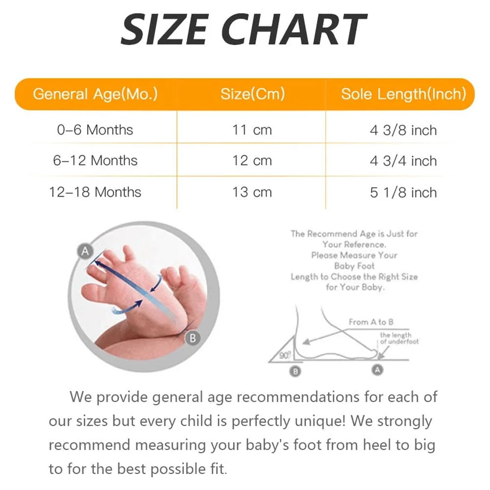 Baby Girls Boys Canvas Shoes Infant Casual Sneakers Newborn Crib Shoe for First Walkers 3-18 Months